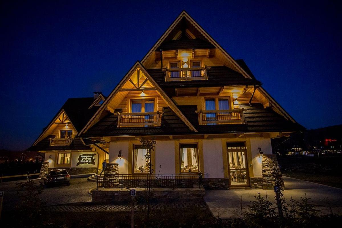 Dworek Mysliwski Hubert-Swietna Lokalizacja 50M Od Term Bania ビャウカ エクステリア 写真