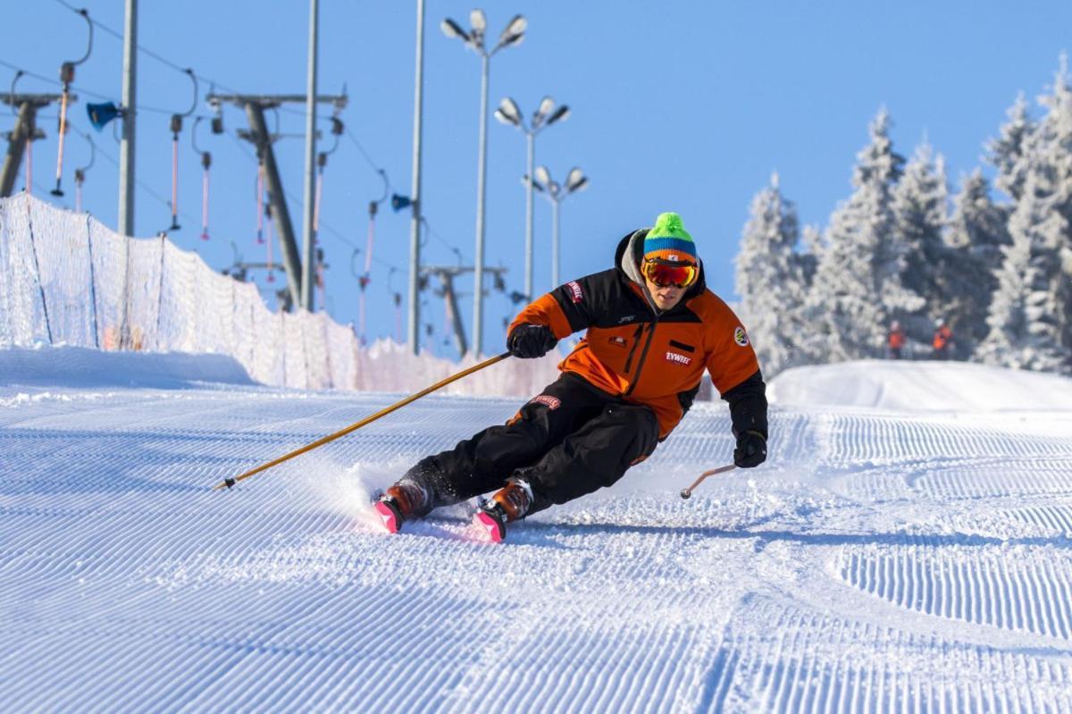 Dworek Mysliwski Hubert-Swietna Lokalizacja 50M Od Term Bania ビャウカ エクステリア 写真